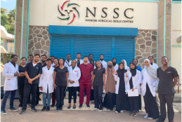 First Aid Club trains members on Basic Surgical Skills